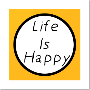 Frank's Life Is Happy Posters and Art